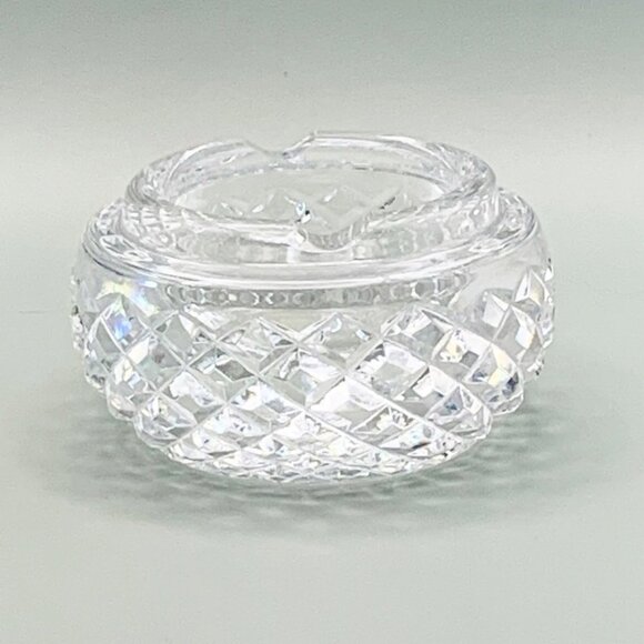 Vintage Waterford Cut Crystal Ashtray Set - Picture 4 of 11